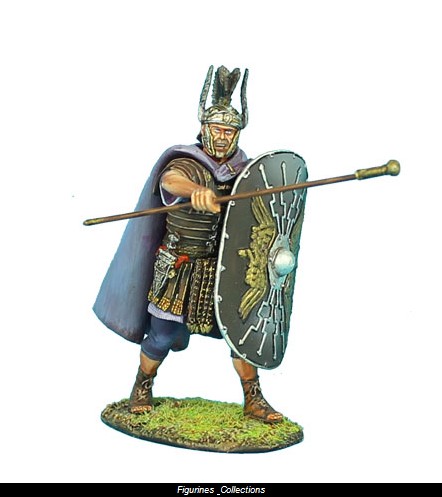 ROM047 Imperial Roman Praetorian Guard Marching with Spear by First Legion 