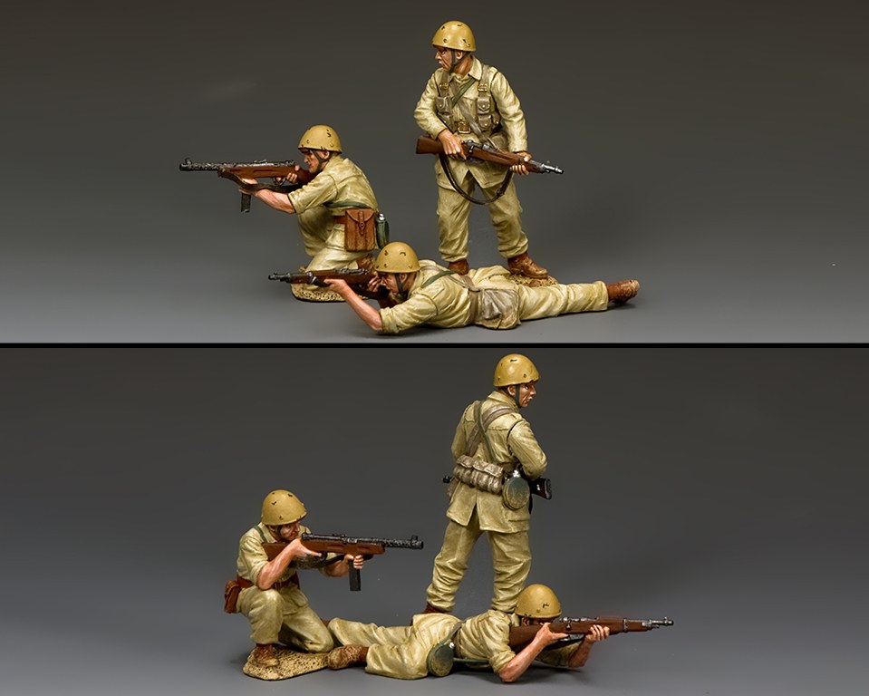 IF041 Kneeling Machine Gunner by King and Country 