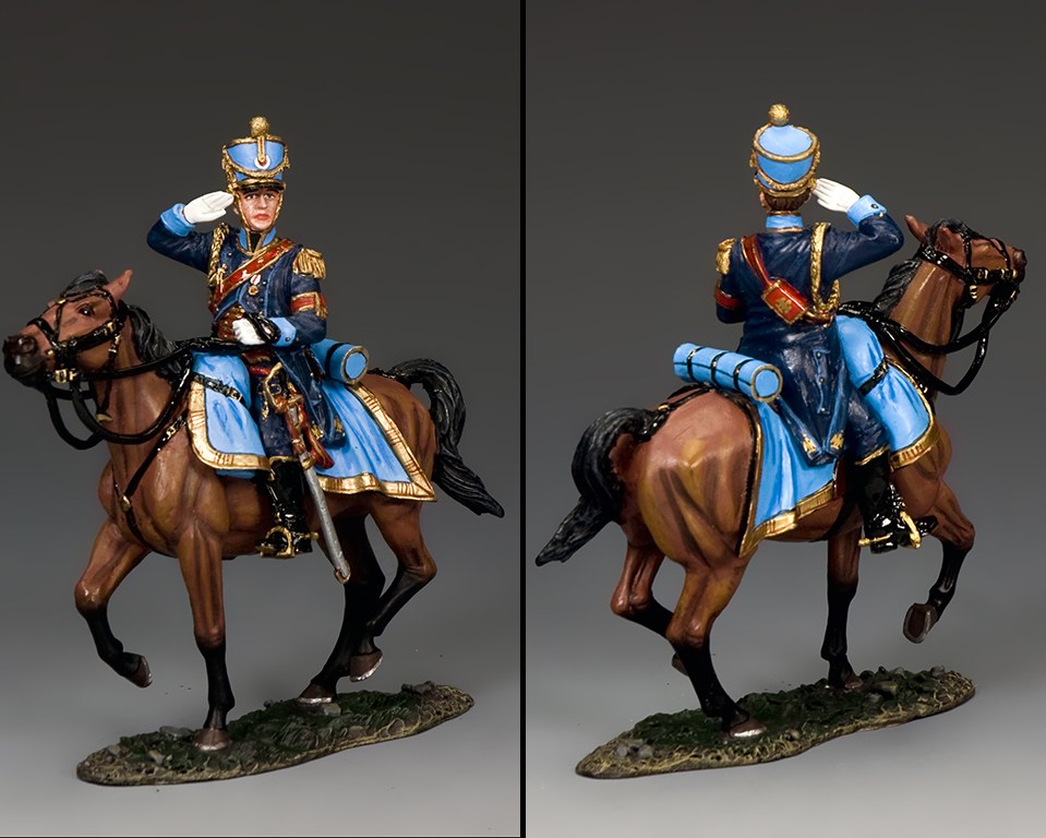 KING & COUNTRY THE AGE OF NAPOLEON NA405 FRENCH MOUNTED AIDE DE CAMP MIB 