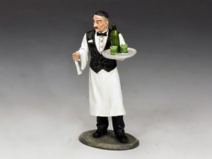 French Waiter w. Vichy Water 