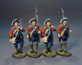 4 Line Infantry Marching set 1 
