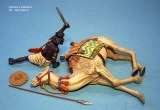 Beja Warrior and Wounded Camel