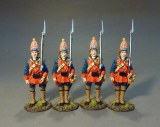 4 Grenadiers At Attention