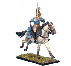  French 2nd Carabiniers Trumpeter Charging