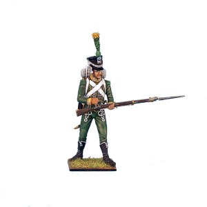FL NAP0193 Westphalian Guard Chasseur Standing Loading
