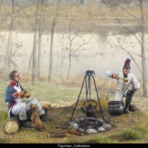 French Infantry Cooking