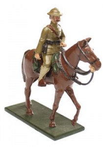 WWI Mounted US Officer
