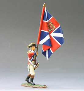 BR035 Marching Officer w. Union Flag RETIRED