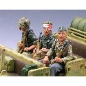 WS054 3 Seated Riflemen RETIRED 