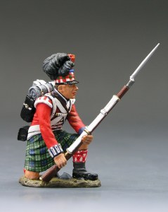 NA067 Soldier kneeling to repel RETIRED