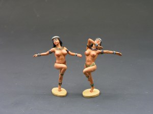 AE023 Dancing Girls RETIRED Without original box - reconditionned