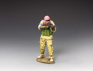 BHD022 Mog. Militiaman Standing Firing AK-47 
