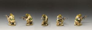 BHD026 Mog. Militiaman Kneeling Firing His AK-47