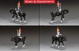 CE104 Mounted Blues And Royals Trooper 