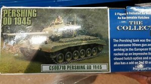 CS 00710 Tank Pershing OD 1945 RETIRED