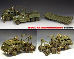 DD318-S01 DD318 Diamond T with DD104(SL) M26 Recovery Vehicle 