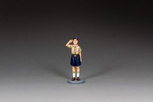 DD380 Liberation! A saluting French scout 