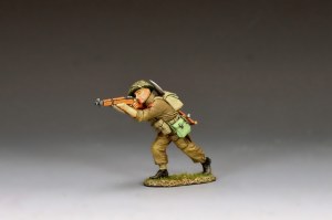 DD414 Gold Beach Running, Firing Rifleman PRE ORDER