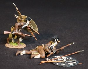 JJD GGZ-31 – inGobamakhosi Regiment, Zulu Warriors with Muskets