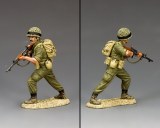 IDF005 Para Rifleman Advancing