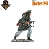 FL Kharkov March ‘43 KHA005 Winter German Waffen SS Officer with MP40 