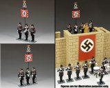 LAH242 “The Leibstandarte Adolf Hitler Standard Set” (set of 3) 