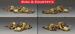 MG088 Lying Prone Bren Gun Team
