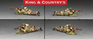 MG090 Para Lying Prone Firing Rifle 