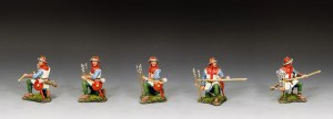MK235 English Archer Kneeling Ready 
