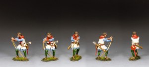 MK236 English Archer Stringing His Longbow 