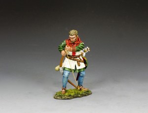 MK244 "English Archer Stringing His Longbow" (B) 