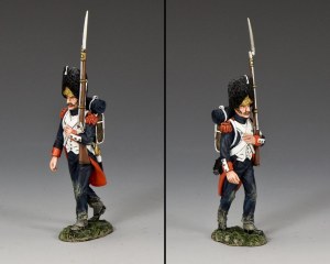 NA408 Old Guard Marching' (with musket on the left shoulder) BACK IN PRODUCTION