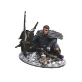 NAP0724 French Wounded Officer Resting on Caisson