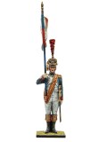 NAP0727 Middle Guard Fusiliers Grenadiers Standard Bearer