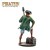 FL PIR012 Caribbean Pirate with Foot on Chest
