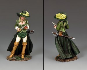 54 mm Milady figure Tin soldier 