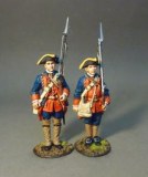 RRBNJ-001 -The New Jersey Provincial Regiment, 2 Line Infantry At Attention