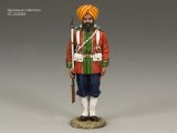SOE004-M Ludhiana Sikhs Regiment Standing At Attention RETIRED