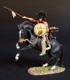 JJD SSB-022 Cheyenne Dog Soldier on Horse
