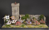 TOY SOLDIER SCANDINAVIA TOS073 Medieval tower - diorama 