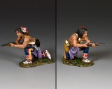 TRW131 Kneeling Plains Indian w/Carbine 