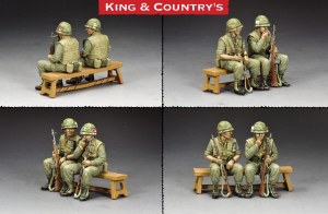 King & Country VN172 Sitting Rifle Team