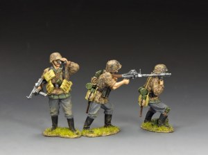 WS393 MG34 Gun Team (3x figs) 