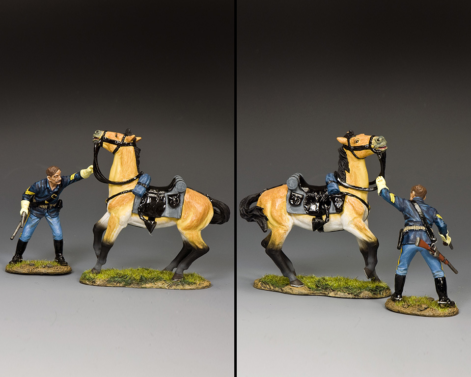 King & Country The Real West Trw172 U.s Cavalry First Sergeant for sale online 