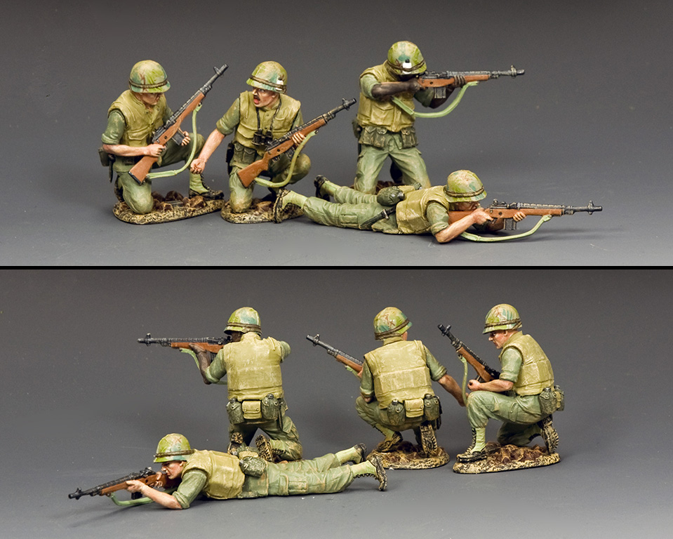 King & Country Vietnam War VN046 Crouching US Marine Firing M72 Law MIB for sale online 