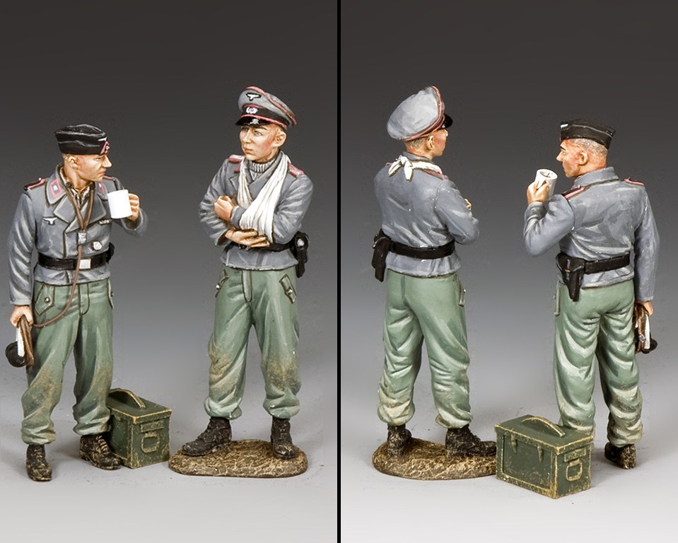 KING & COUNTRY WW2 GERMAN ARMY WH082 WEHRMACHT SNIPER TEAM MIB 