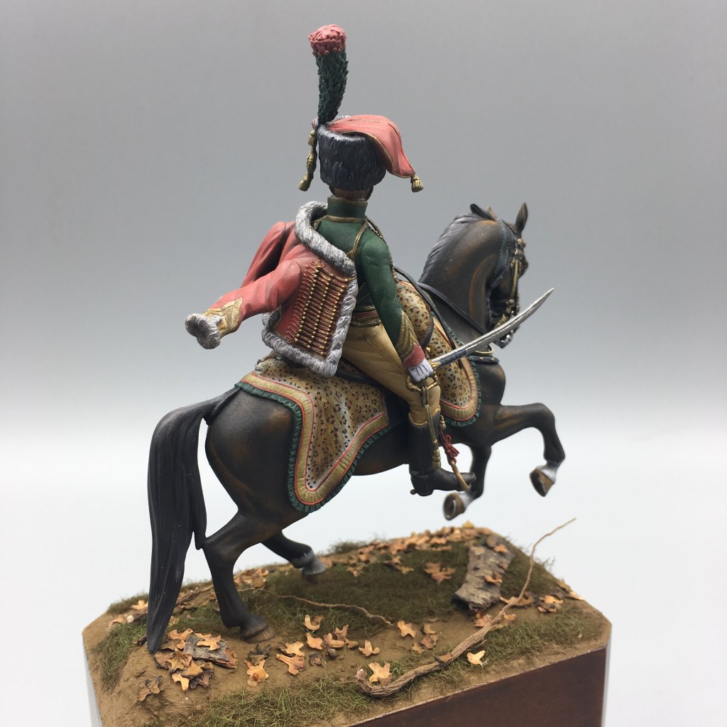 Officier Chasseur de la Garde Metal Modeles figurines et collections