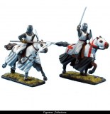 Mounted Crusader Knights Charging