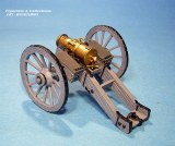 JJD BCHGUN-03 British Brass 5.5 inch Howitzer RETIRE