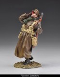 TG GW036A British Tommy casualty in greatcoat